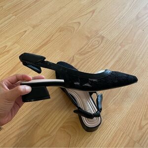 BCBGeneration Black Lace Women's Shoes